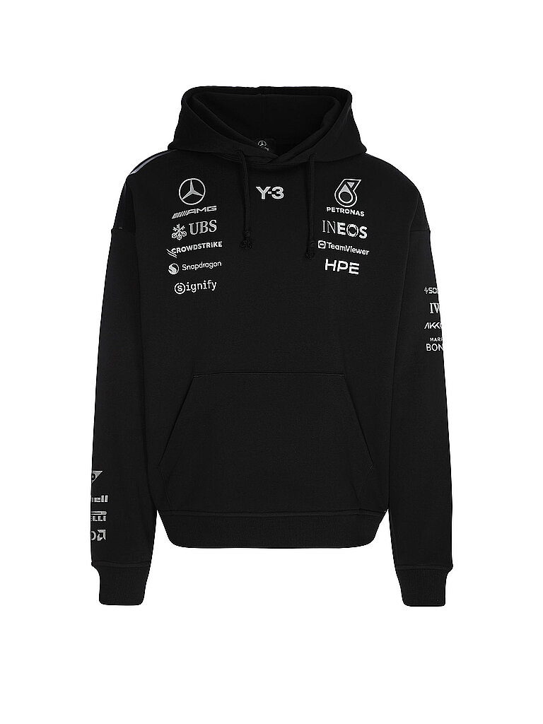 Y-3 Kapuzensweater - Hoodie  Y-3 x MERCEDES - AMG PETRONAS schwarz | S