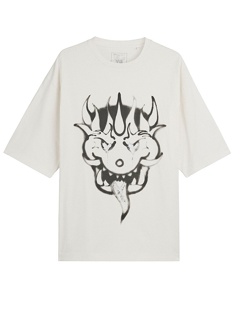 Y-3 T-Shirt  creme | S