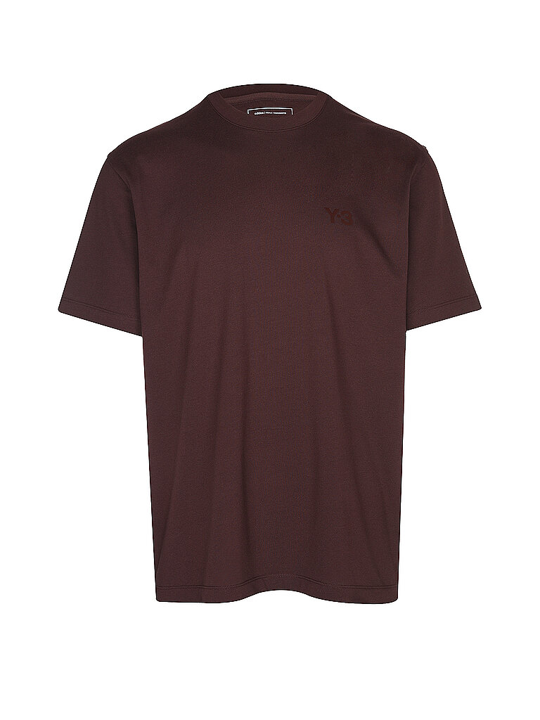 Y-3 T-Shirt dunkelrot S herren