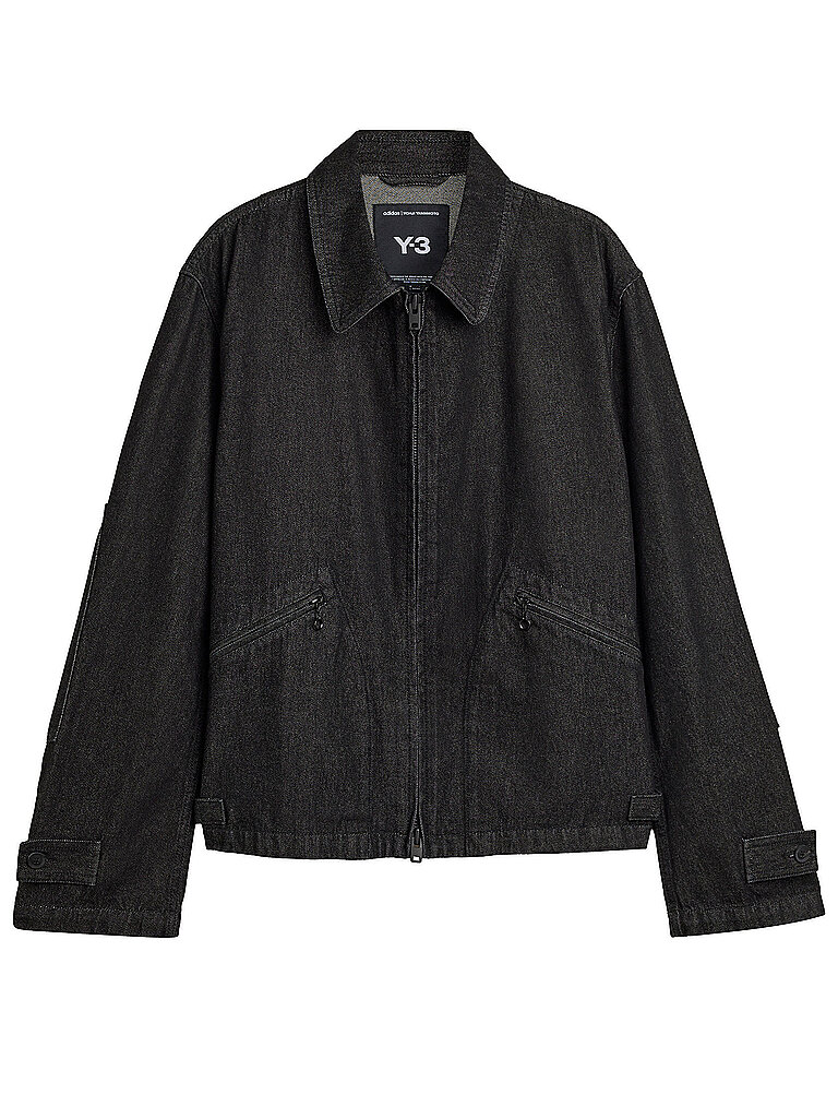 Y-3 Jeansjacke  schwarz | S