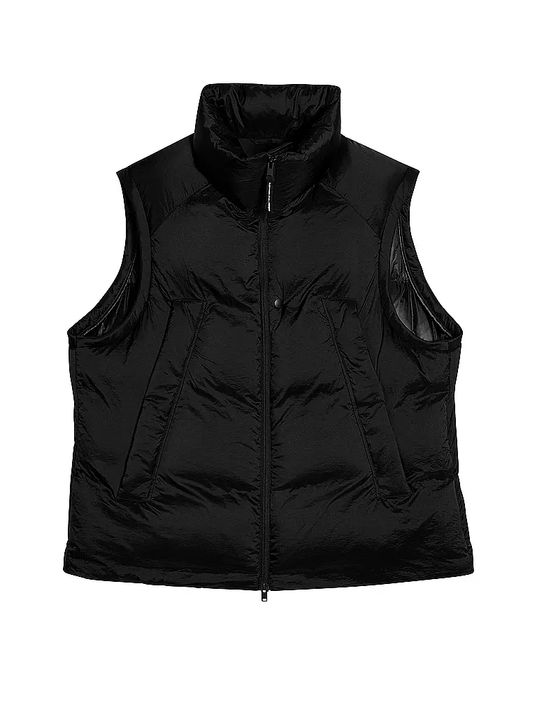 Y-3 | Daunensteppgilet  | schwarz