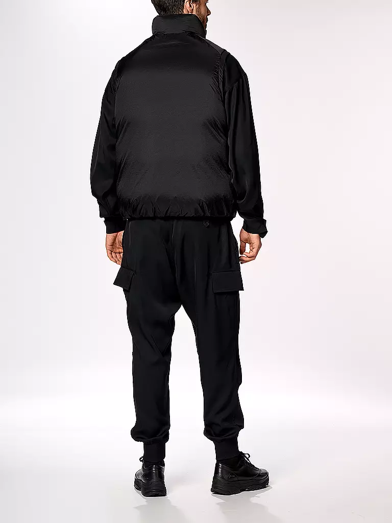 Y-3 | Daunensteppgilet  | schwarz