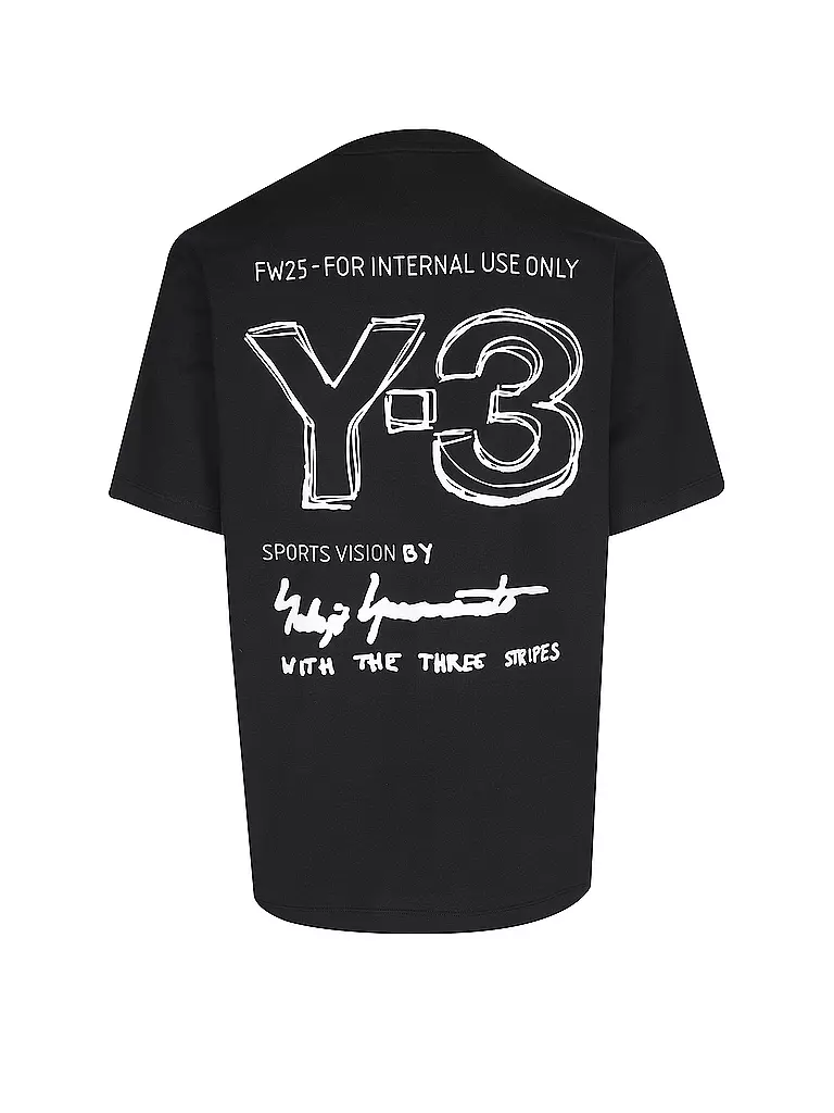 Y-3 | T-Shirt  | schwarz