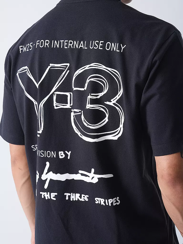 Y-3 | T-Shirt  | schwarz
