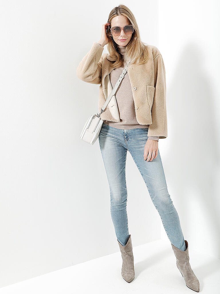 YAYA | Jacke in Felloptik | 