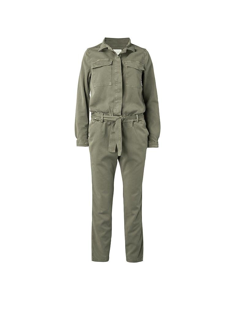 YAYA | Overall Straight Fit | olive