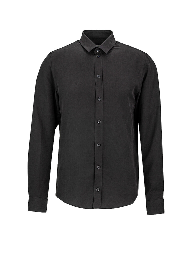 YPS Hemd Regular Fit  Mic schwarz | M