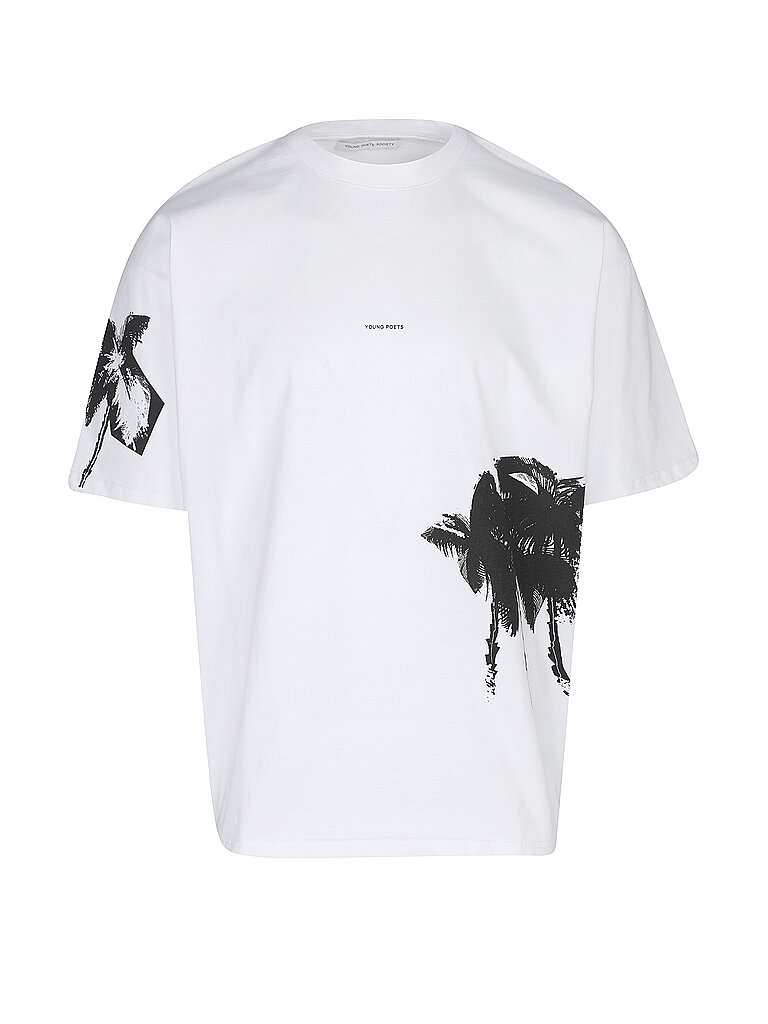 YPS T Shirt Stamp Palm Yoriko weiß | L