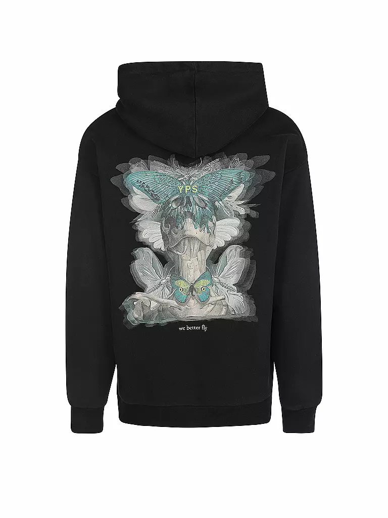 YPS | Kapuzenpullover - Hoodie WE BETTER FLY JORIS | schwarz
