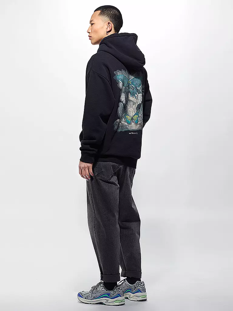 YPS | Kapuzenpullover - Hoodie WE BETTER FLY JORIS | schwarz