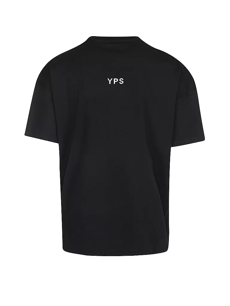 YPS | T-Shirt LION BUTTERFLY  | schwarz