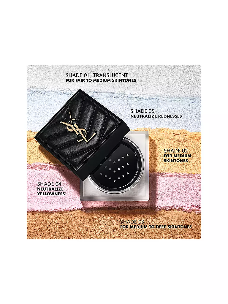 YVES SAINT LAURENT | All Hours Hyper Blur Loose Powder 02 | transparent