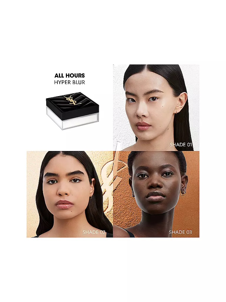 YVES SAINT LAURENT | All Hours Hyper Blur Loose Powder 02 | transparent
