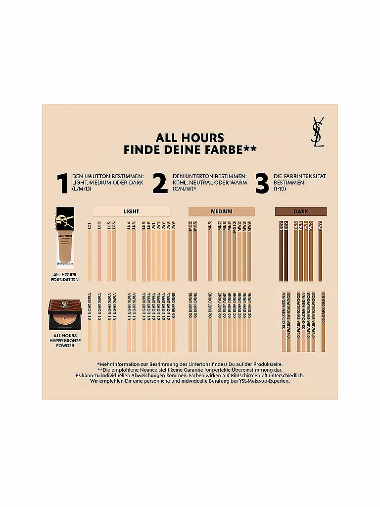 YVES SAINT LAURENT | All Hours Hyper Bronze 05 | hellbraun
