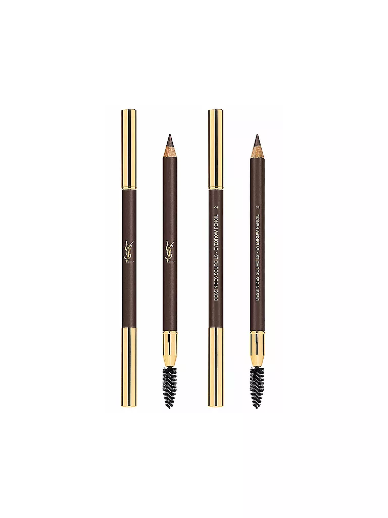 YVES SAINT LAURENT | Augenbrauen - Dessin Des Sourcils (02 Dark Brown) 1,3g | braun