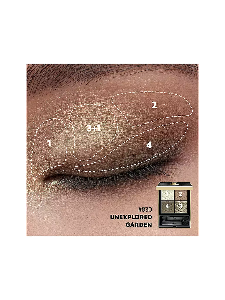 YVES SAINT LAURENT | Couture Mini Clutch Eyeshadow Palette ( 830 Unexplored Garden) | olive