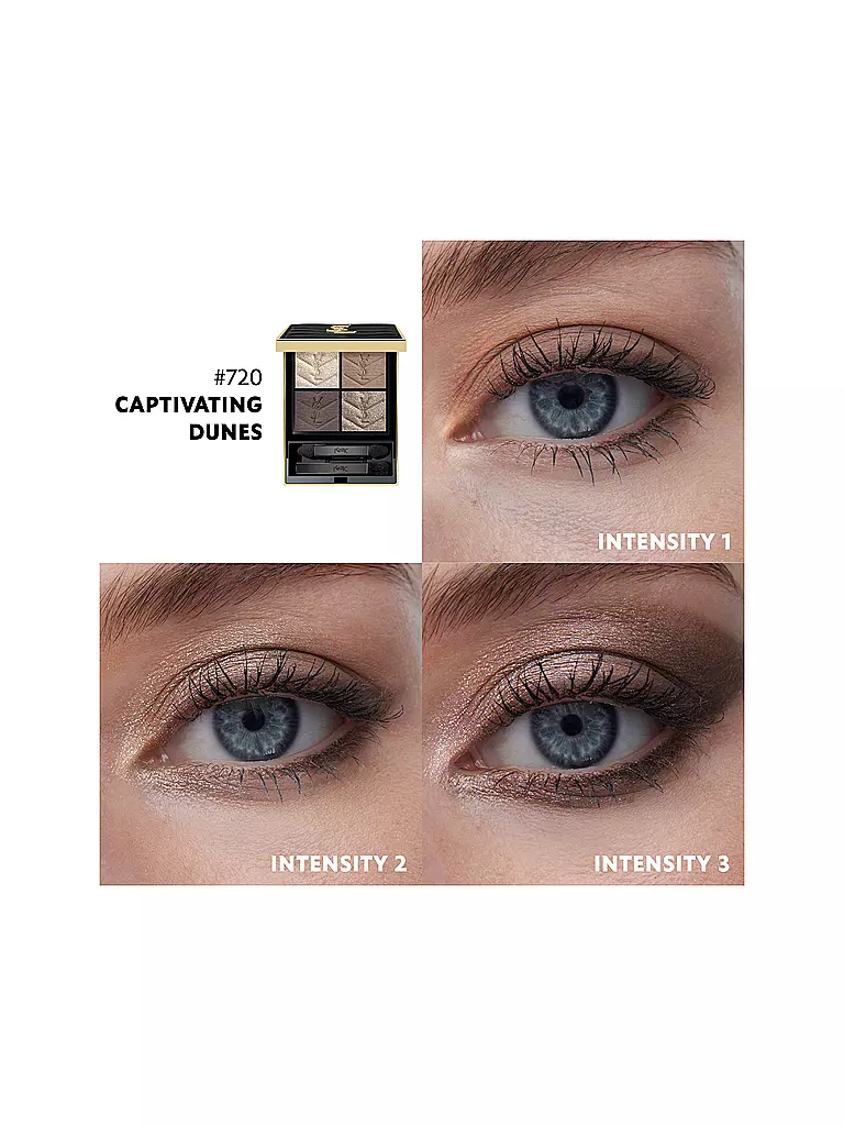 YVES SAINT LAURENT | Couture Mini Clutch Eyeshadow Palette (720 Captivating Dunes) | dunkelrot