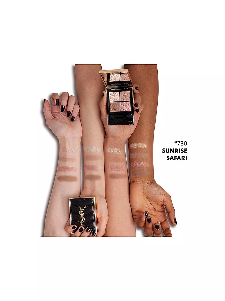 YVES SAINT LAURENT | Couture Mini Clutch Eyeshadow Palette (730 Sunrise Safari) | dunkelrot
