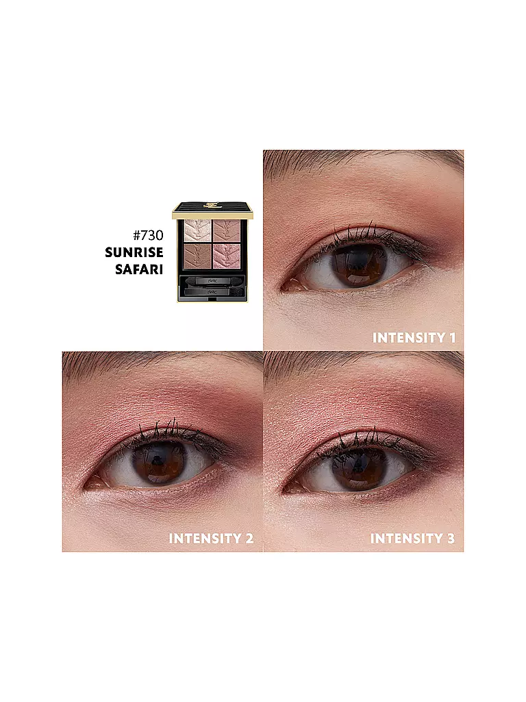 YVES SAINT LAURENT | Couture Mini Clutch Eyeshadow Palette (730 Sunrise Safari) | dunkelrot