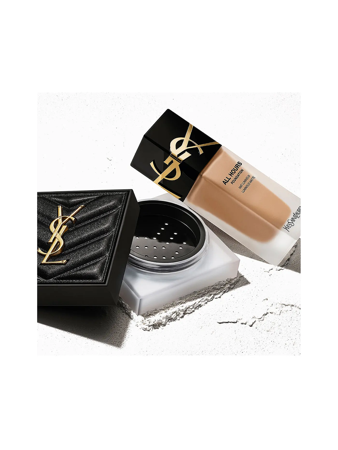 YVES SAINT LAURENT | Encre de Peau - All Hours  Foundation ( MN7 )  | braun