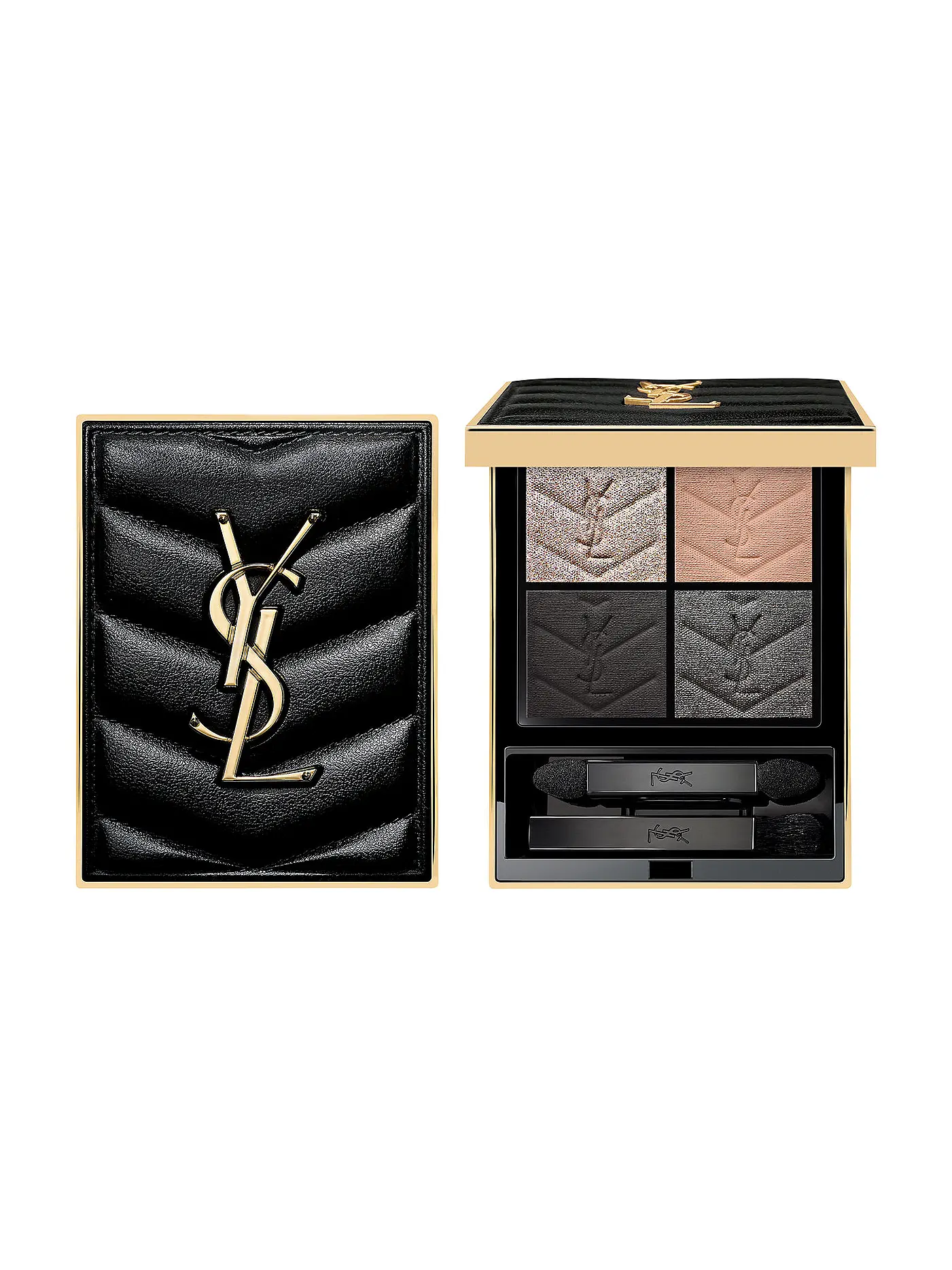 YVES SAINT LAURENT | Lidschatten - Couture Mini Clutch (710 Over Brun) | grau