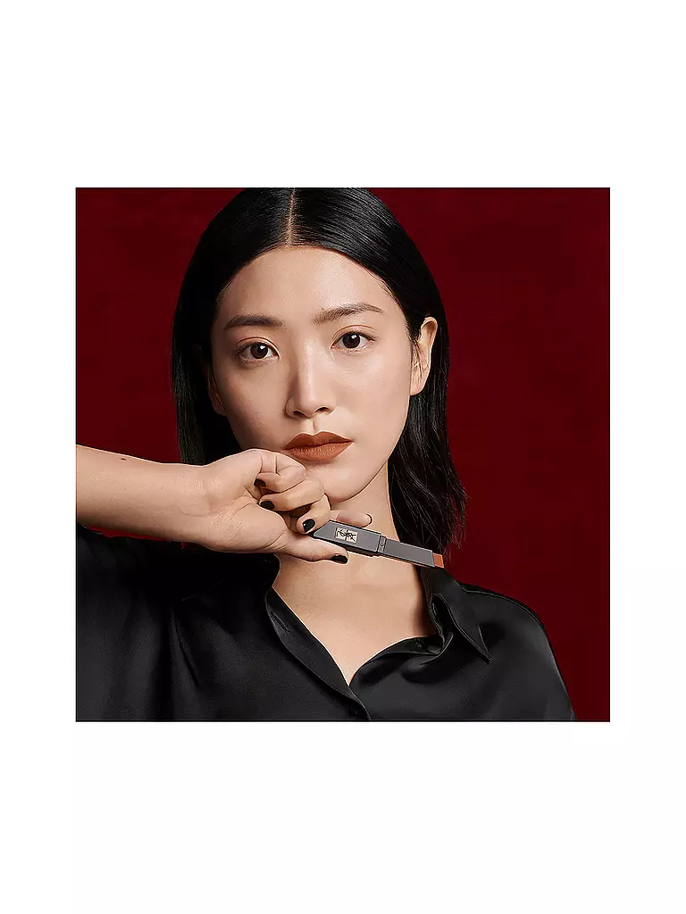 YVES SAINT LAURENT | Lippenstift -  Rouge Pur Couture The Slim  Velvet Radical (320 Scorching Brown) | dunkelrot