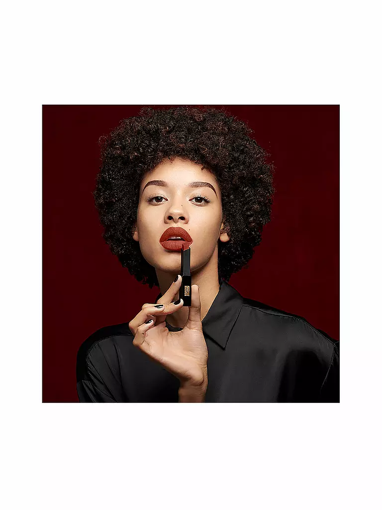 YVES SAINT LAURENT | Lippenstift -  Rouge Pur Couture The Slim  Velvet Radical (321 Revent Maroon) | beere