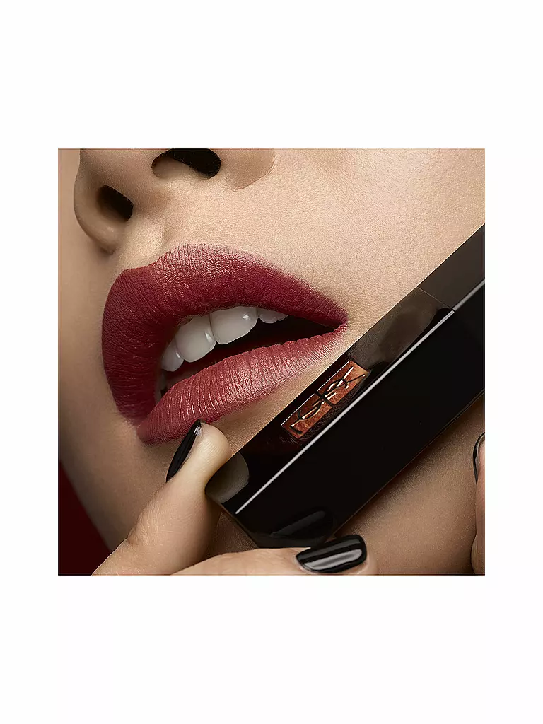 YVES SAINT LAURENT | Lippenstift -  Rouge Pur Couture The Slim Velvet Radical ( 302 ) | dunkelrot