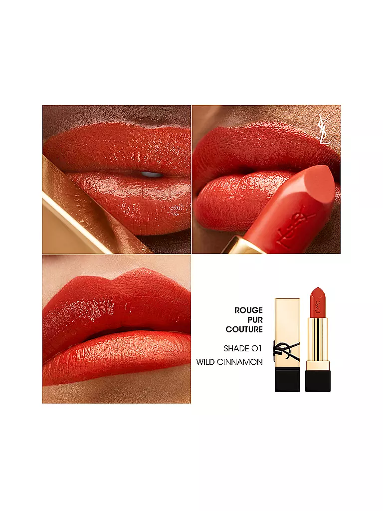 YVES SAINT LAURENT | Lippenstift - Rouge Pur Couture (O1) | dunkelrot