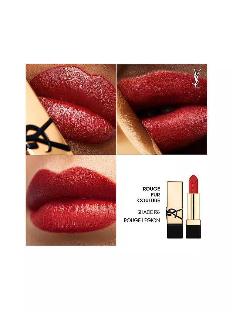 YVES SAINT LAURENT | Lippenstift - Rouge Pur Couture (R8) | dunkelrot