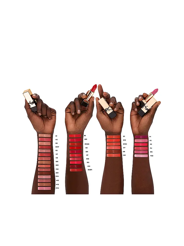 YVES SAINT LAURENT | Lippenstift - Rouge Pur Couture Lippenstift (08 Bitten Brown) | Dunkelrot