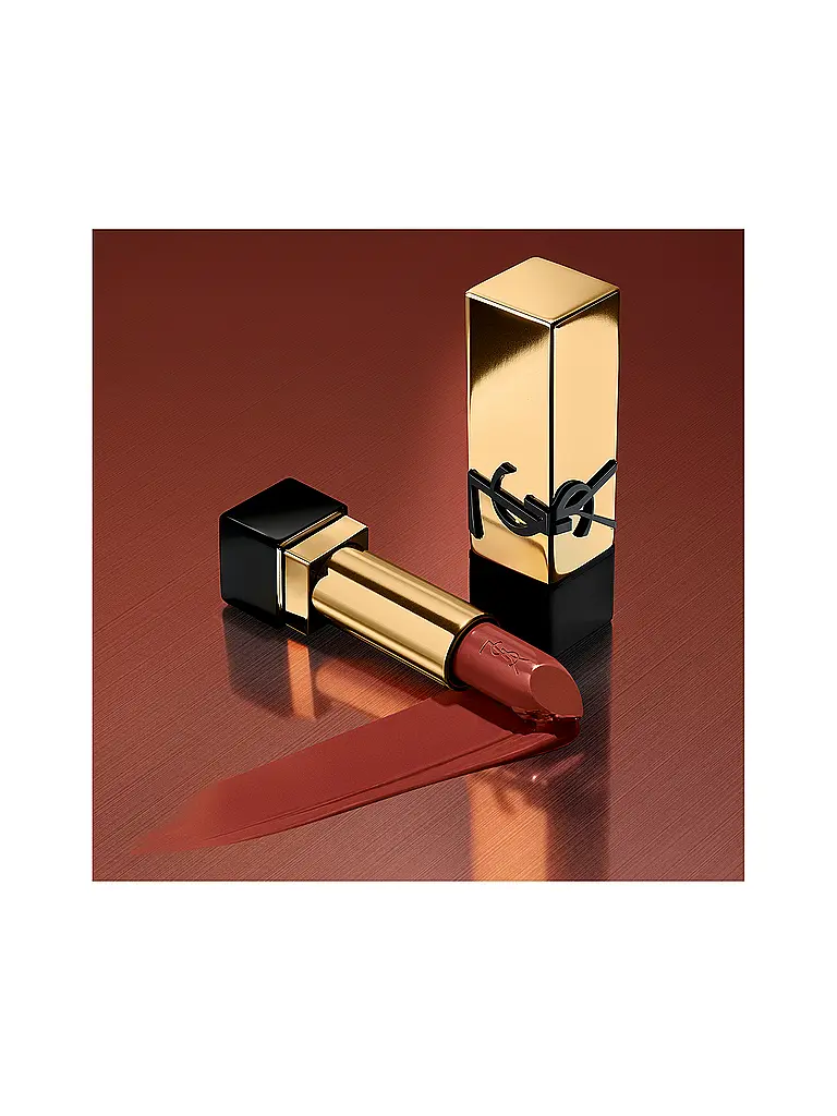 YVES SAINT LAURENT | Lippenstift - Rouge Pur Couture Lippenstift (08 Bitten Brown) | Dunkelrot