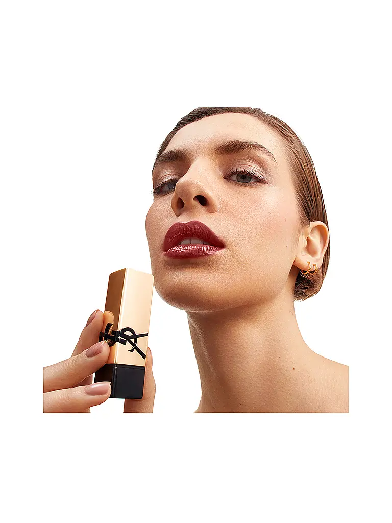 YVES SAINT LAURENT | Lippenstift - Rouge Pur Couture Lippenstift (08 Bitten Brown) | Dunkelrot
