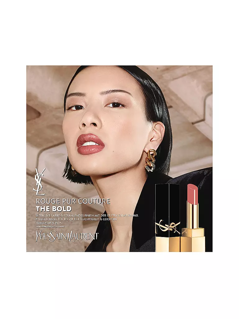 YVES SAINT LAURENT | Lippenstift - Rouge Pur Couture The Bold Nude (16 Rosewood) | dunkelrot