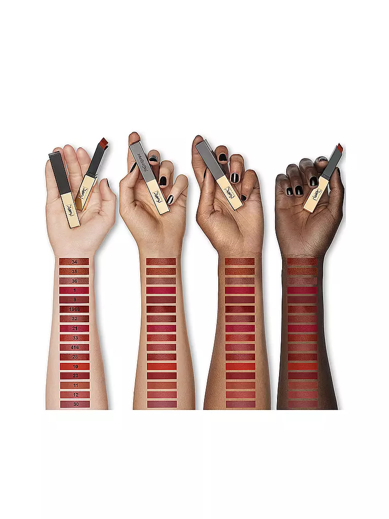 YVES SAINT LAURENT | Lippenstift - Rouge Pur Couture The Slim ( 34 Blasting Terra ) | dunkelrot