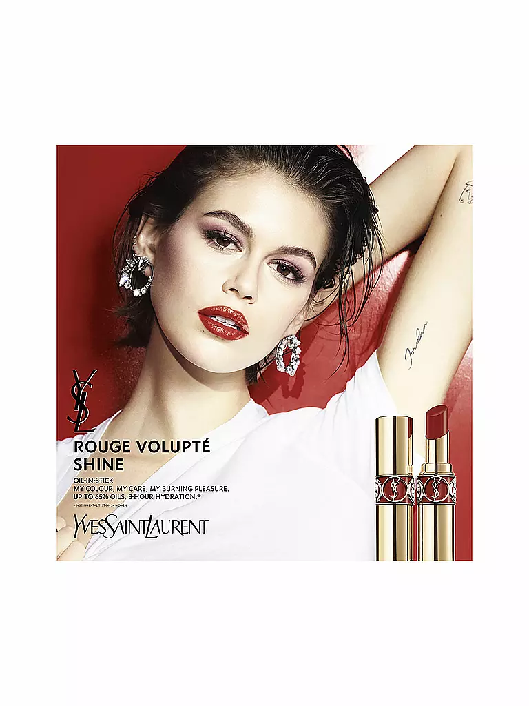 YVES SAINT LAURENT | Lippenstift - Rouge Volupte Shine ( 131 Chilli Morocco ) | rot