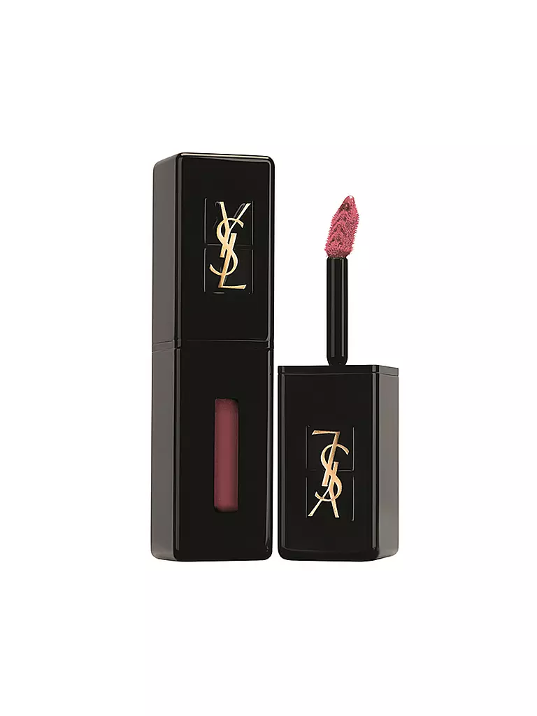 YVES SAINT LAURENT | Lippenstift - Vernis Á Levres Vinyl Cream (407 Carmin Session) | rot