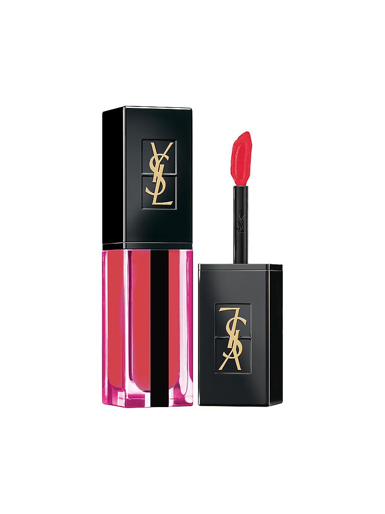 YVES SAINT LAURENT | Lippenstift - Vernis a Levres Waterstain  (609 Submerged Coral) | rot