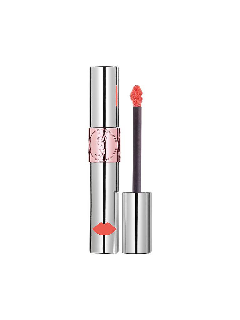 YVES SAINT LAURENT | Lippenstift - Volupte Liquid Balm (5 Watch Me Orange) | rosa