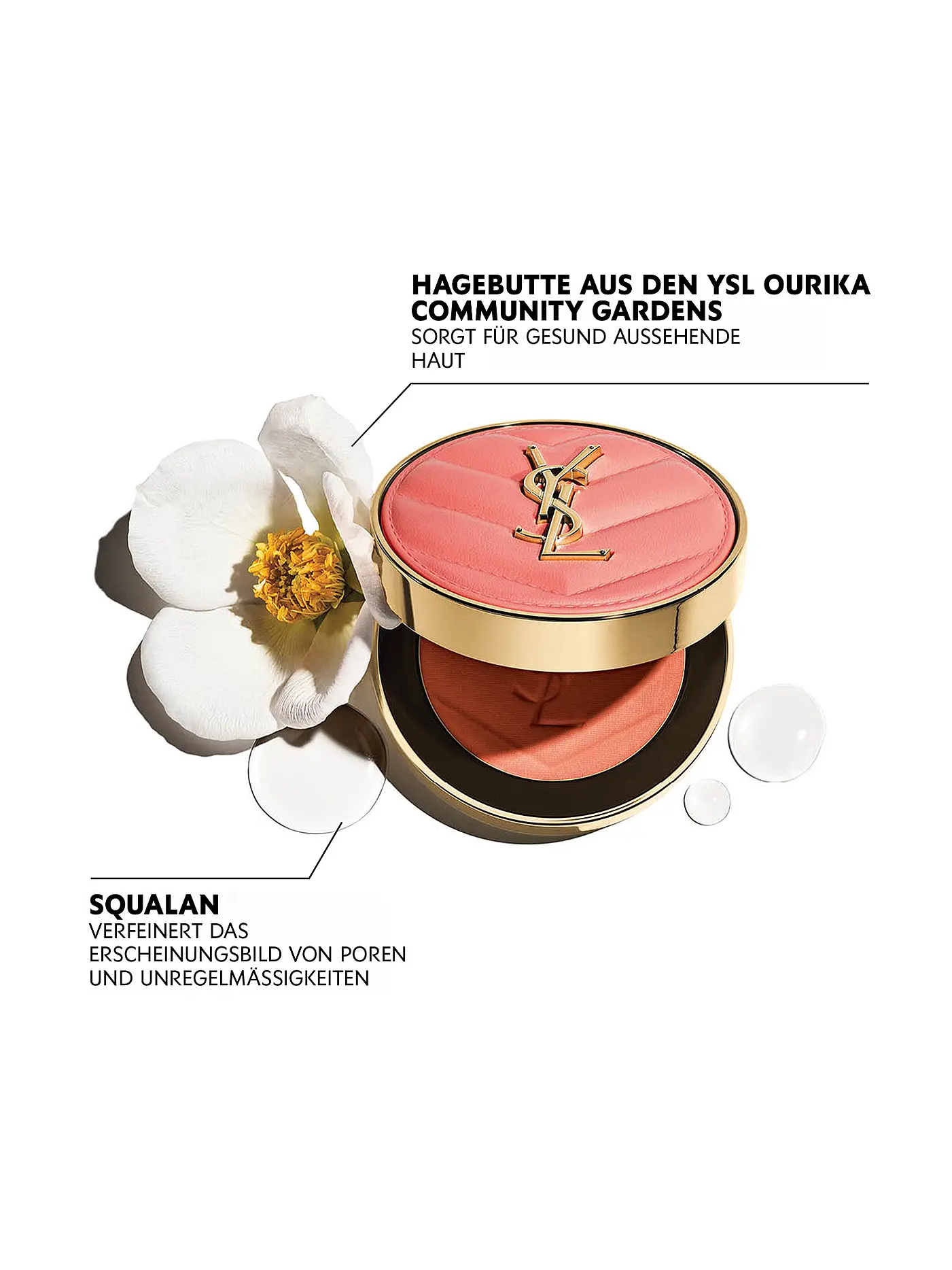 YVES SAINT LAURENT | Make Me Blush Bold Blurring Blush (6 Rose Haze) | rosa