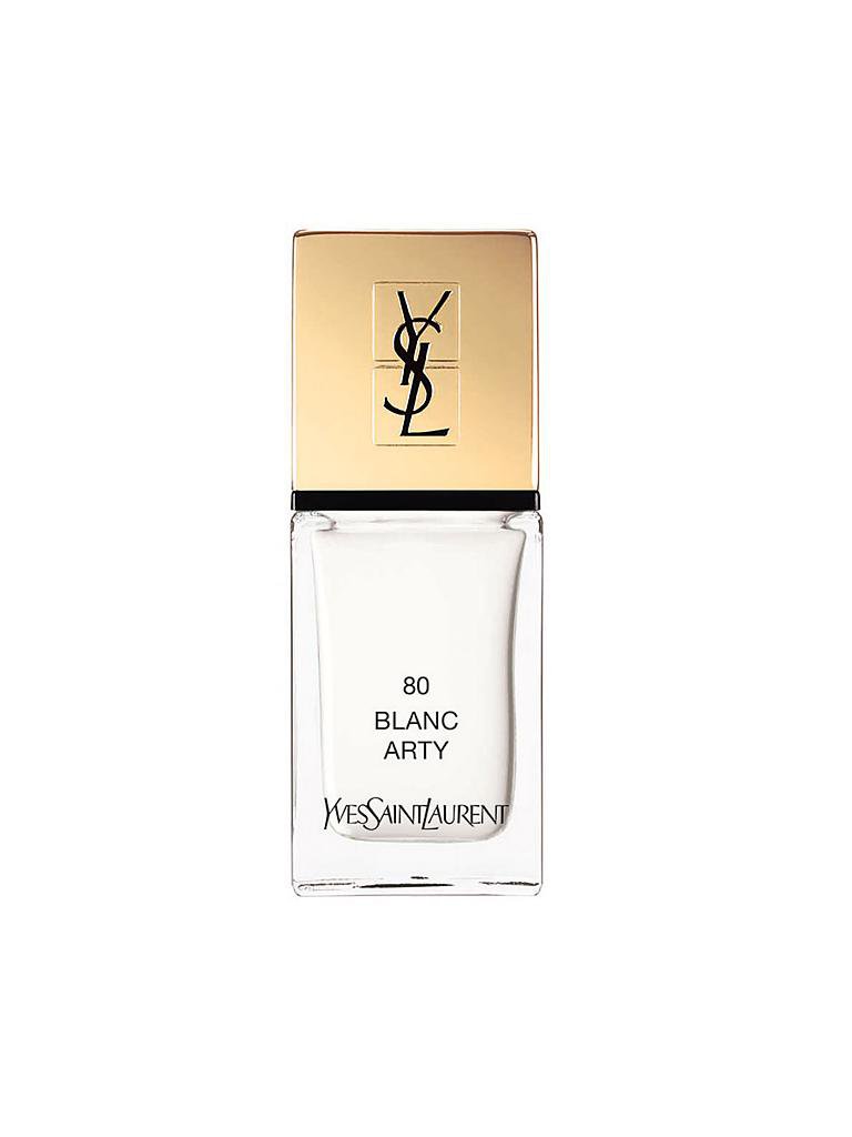 YVES SAINT LAURENT | Nagellack - La Laque Couture (80 Blanc Arty) | weiss