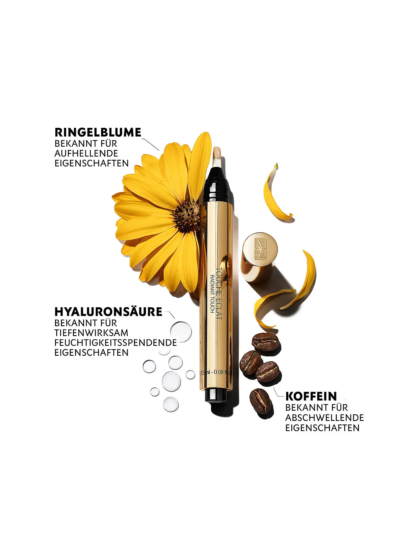 YVES SAINT LAURENT | Touche Éclat Concealer (00 Luminous Milk) | creme