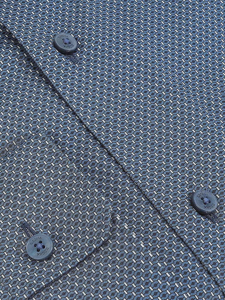 Z-ZEGNA | Hemd Regular Fit Grvity  | blau