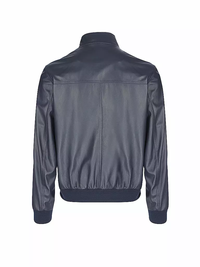 Z-ZEGNA | Lederjacke | blau