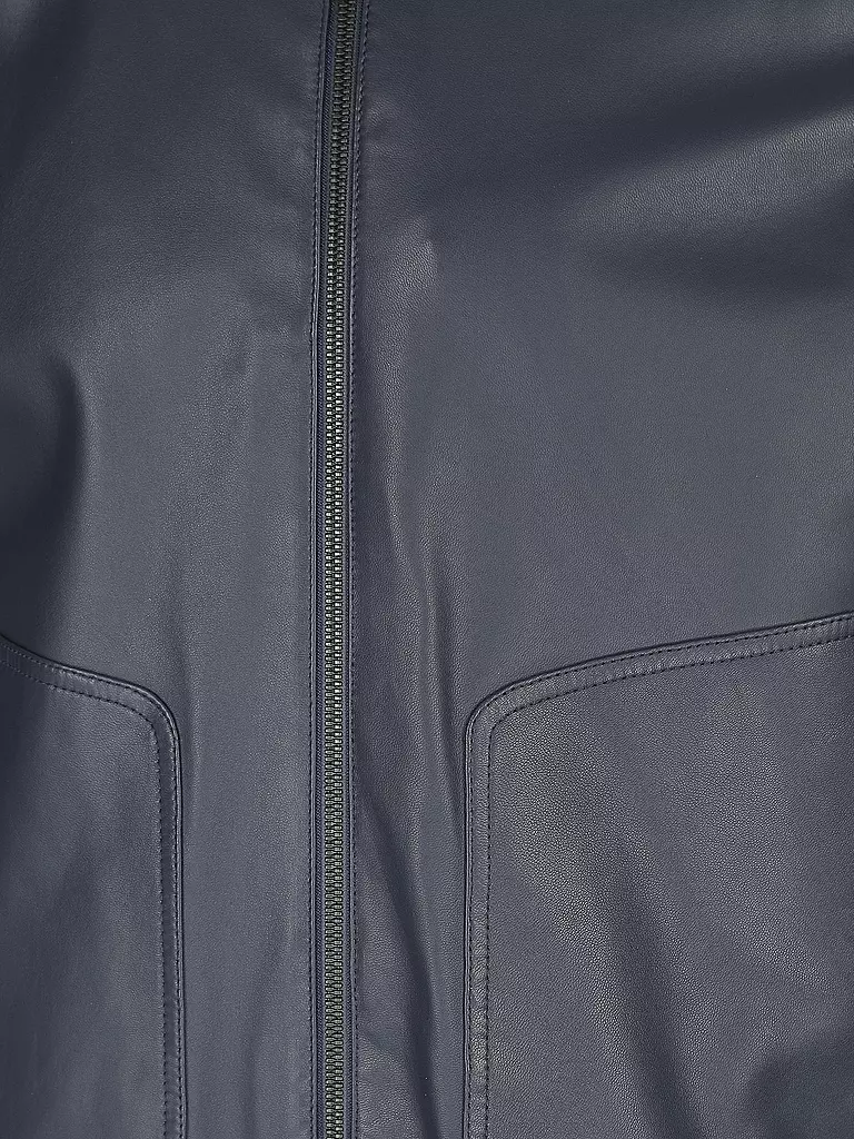 Z-ZEGNA | Lederjacke | blau