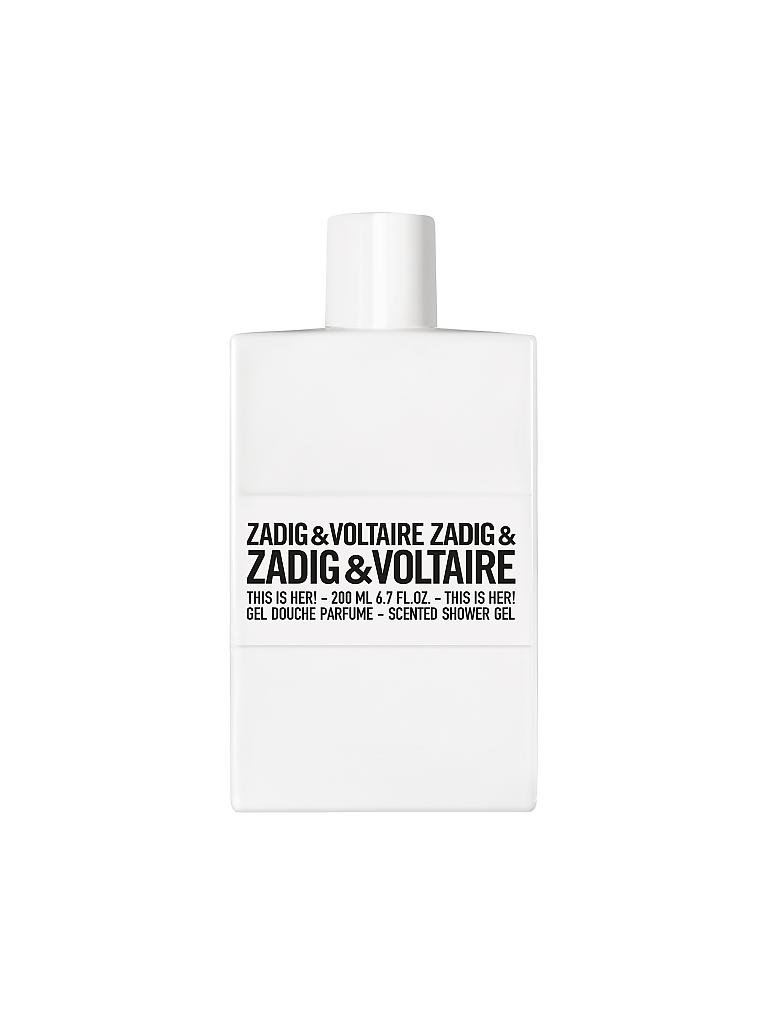 ZADIG & VOLTAIRE | This is Her! Shower Gel 200ml | transparent