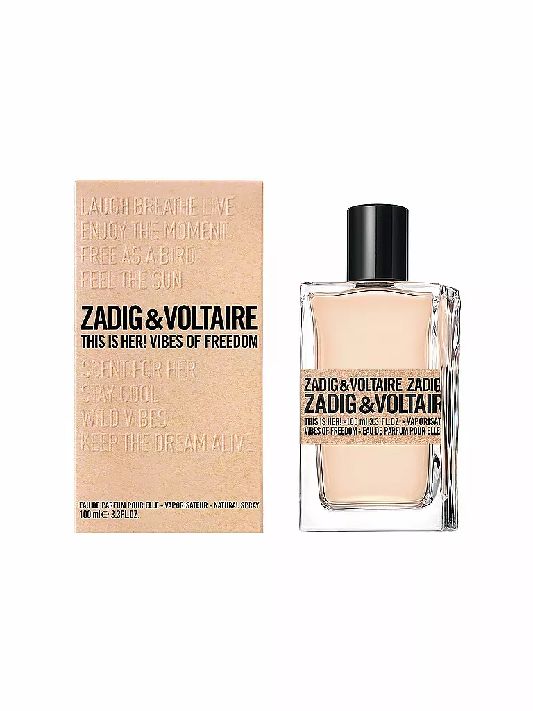 ZADIG & VOLTAIRE | This is Vibes of Freedom pour elle Eau de Parfum 100ml | keine Farbe