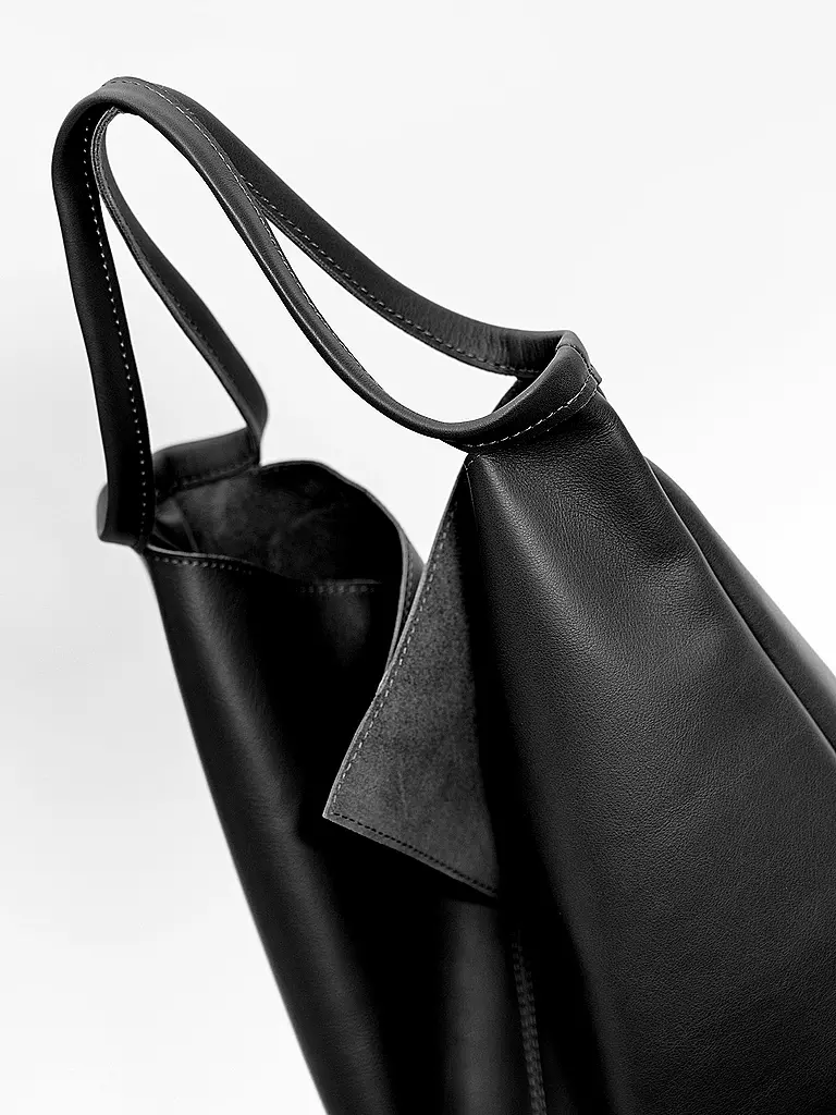 ZAMT | Ledertasche - Shopper Rin 2.0 | schwarz