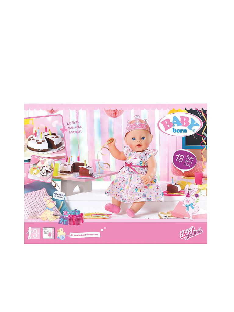 ZAPF CREATION | Baby Born - Deluxe Party Set  | keine Farbe