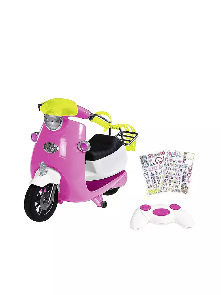 ZAPF CREATION | BABY born City RC Glam-Scooter | rosa